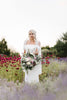 CASSANDRA | Classic Lace Bridal Veil | Soft Light Ivory Tulle | Various Lengths