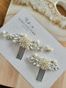 CALLIE |Pearl & Rhinestone Hair Piece | Decorative Hair Comb