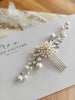 CALLIE |Pearl & Rhinestone Hair Piece | Decorative Hair Comb