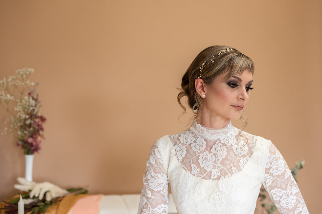 GABRIELLA | Hair Vine | Delicate Halo | Boho Hair Piece | Hair Wreath