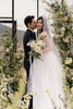 Simple LAVENDER Wedding Veil | Single Tier OR 2 Tier| Soft Tulle Bridal Veil | Ready To Ship