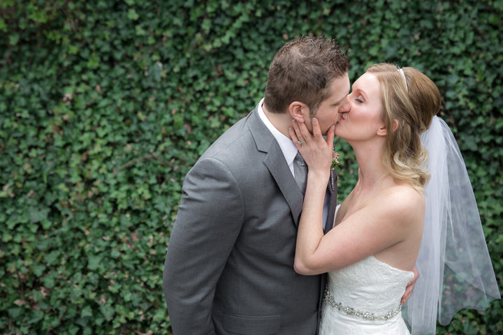 Simple Soft Tulle Wedding Veil (Single Tier) | Short Veil | Handmade in Canada