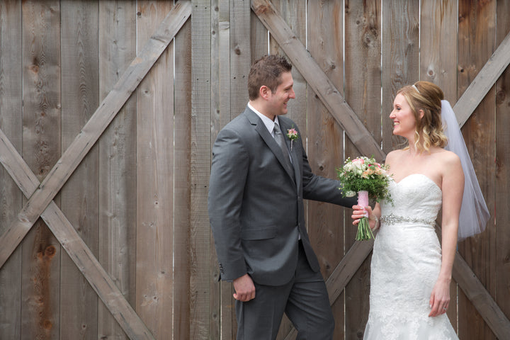 Simple Soft Tulle Wedding Veil (Single Tier) | Short Veil | Handmade in Canada