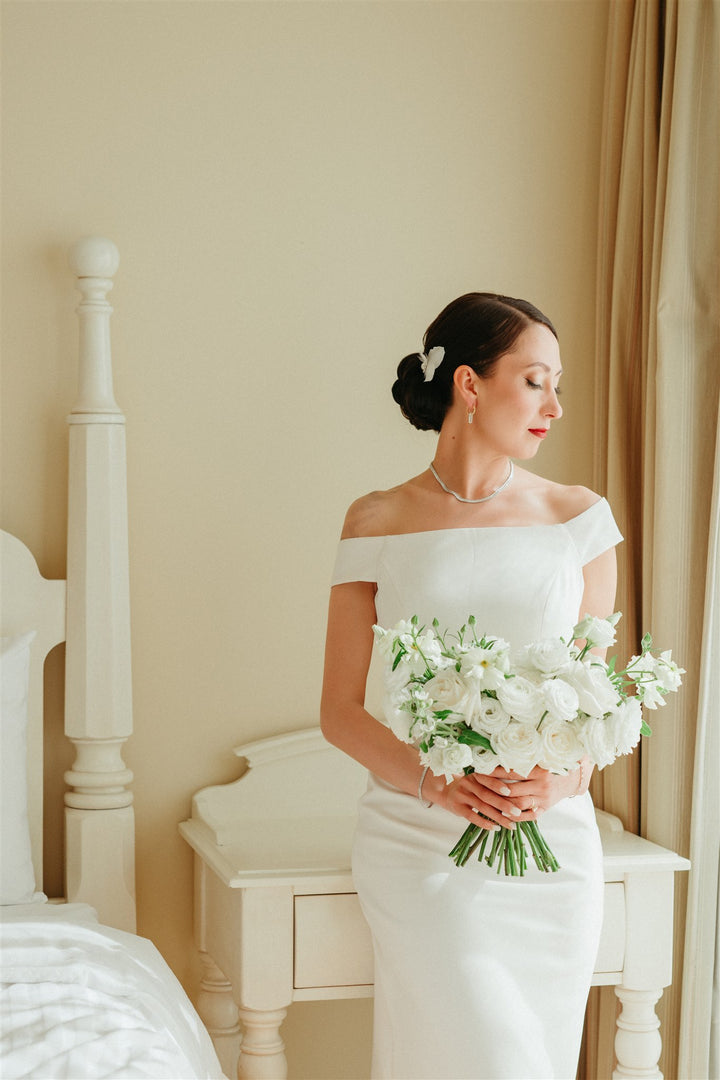 AUDREY | Dainty Feather Hair Pin