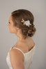 HARPER | Dainty Floral & Gold Hair Piece | Decorative Hair Comb