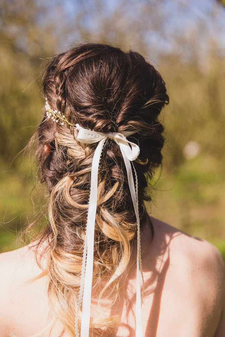 ANGEL | Hair Vine | Crystals | Pearls | 3 Colors