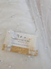 ESTELLE | Modern Pearl Veil | Trendy Veil | Single Tier Off White Veil