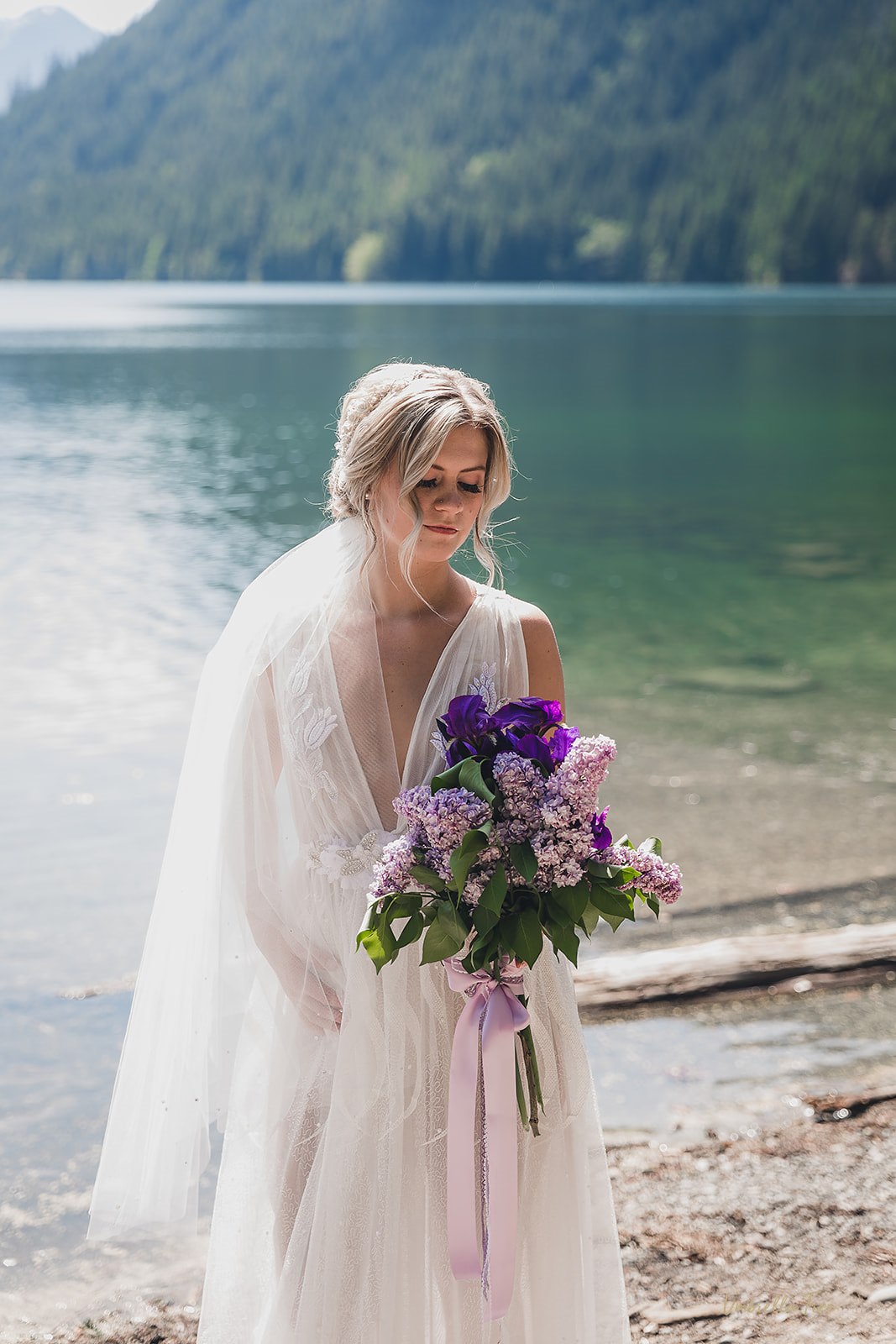 Drop veil 54 inch width soft tulle with smooth airy drape