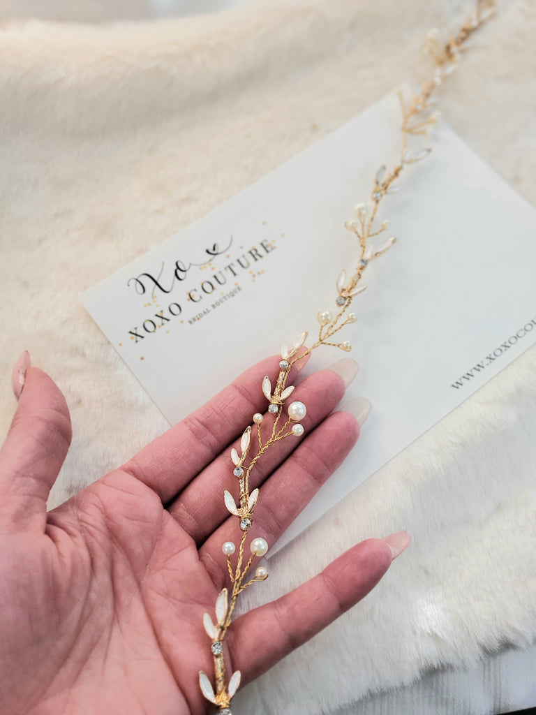 GABRIELLA | Hair Vine | Delicate Halo | Boho Hair Piece | Hair Wreath
