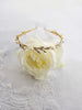 REIN | Gold, Crystal & Pearl Headband | Dainty Halo | Gold Crown