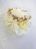 ANASTASIA | Gold Rhinestone Crown | Decorative Bridal Headband