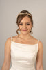 ANASTASIA | Gold Rhinestone Crown | Decorative Bridal Headband