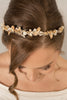 ANASTASIA | Gold Rhinestone Crown | Decorative Bridal Headband