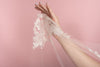 FLUER | Sequin Lace Veil | Floral veil | Lengths