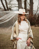 HEATHER - Bohemian Style Hat | Fedora Veil | Boho Wedding Veil